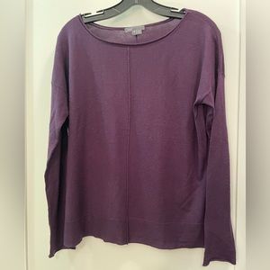 Vince purple eggplant cashmere sweater size medium